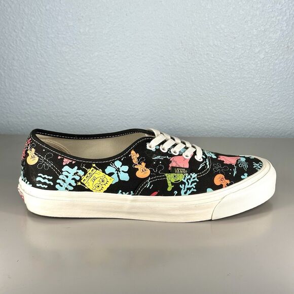 VANS Shoes SpongeBob SquarePants Men 11 ComfyCush Authentic AlohaBob Nickelodeon - Picture 8 of 14